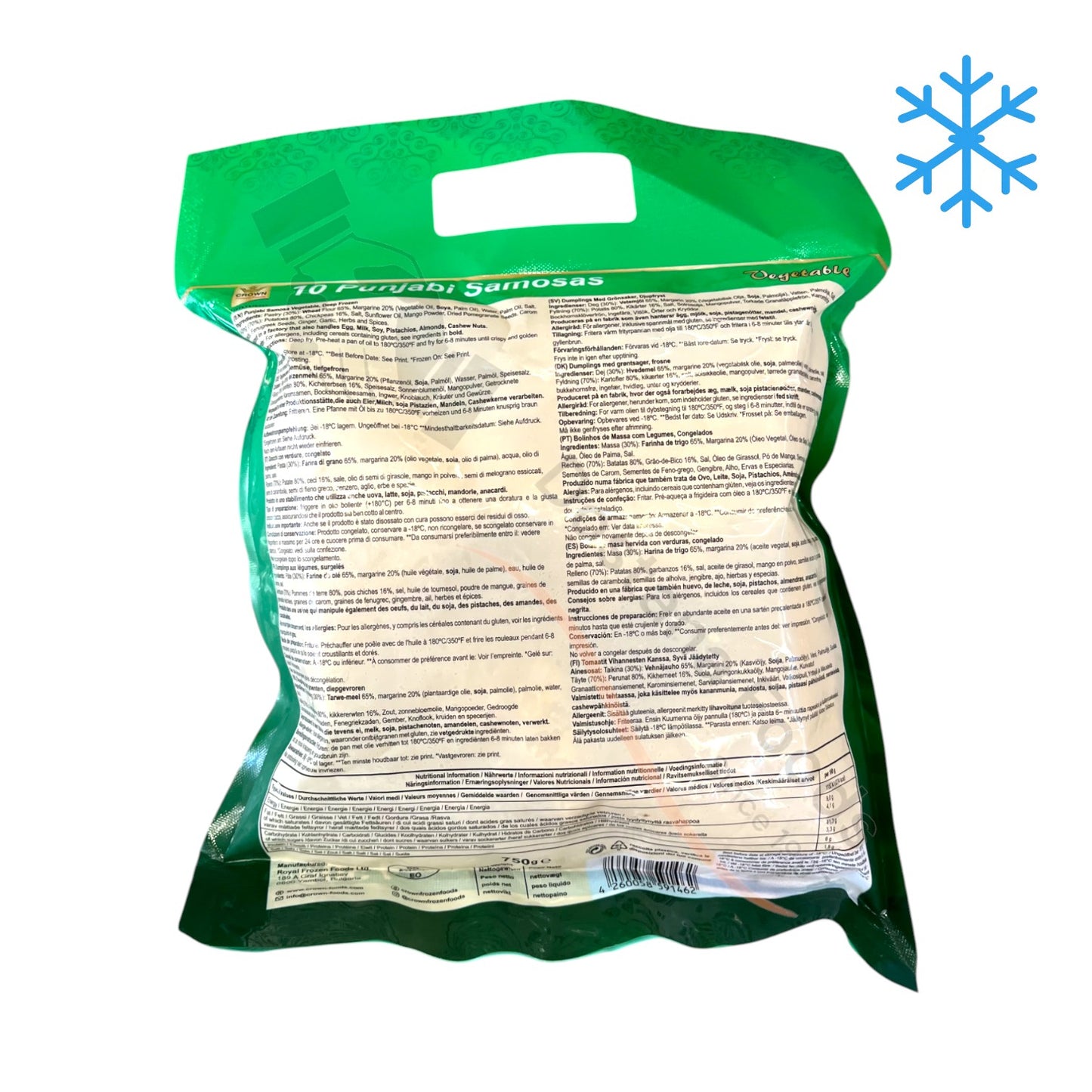 Frozen Punjabi Samosas Vegetable