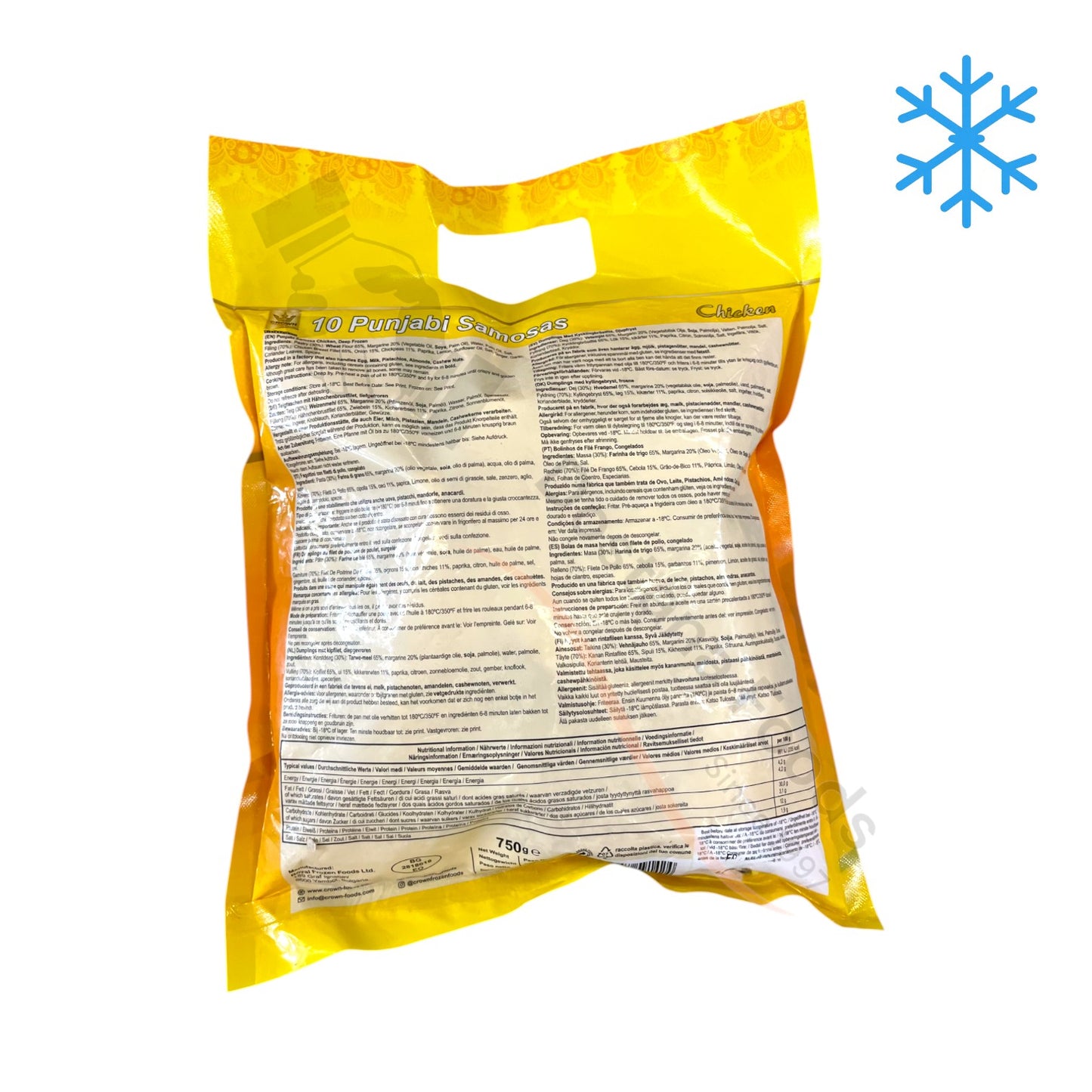 Frozen Punjabi Samosas Chicken