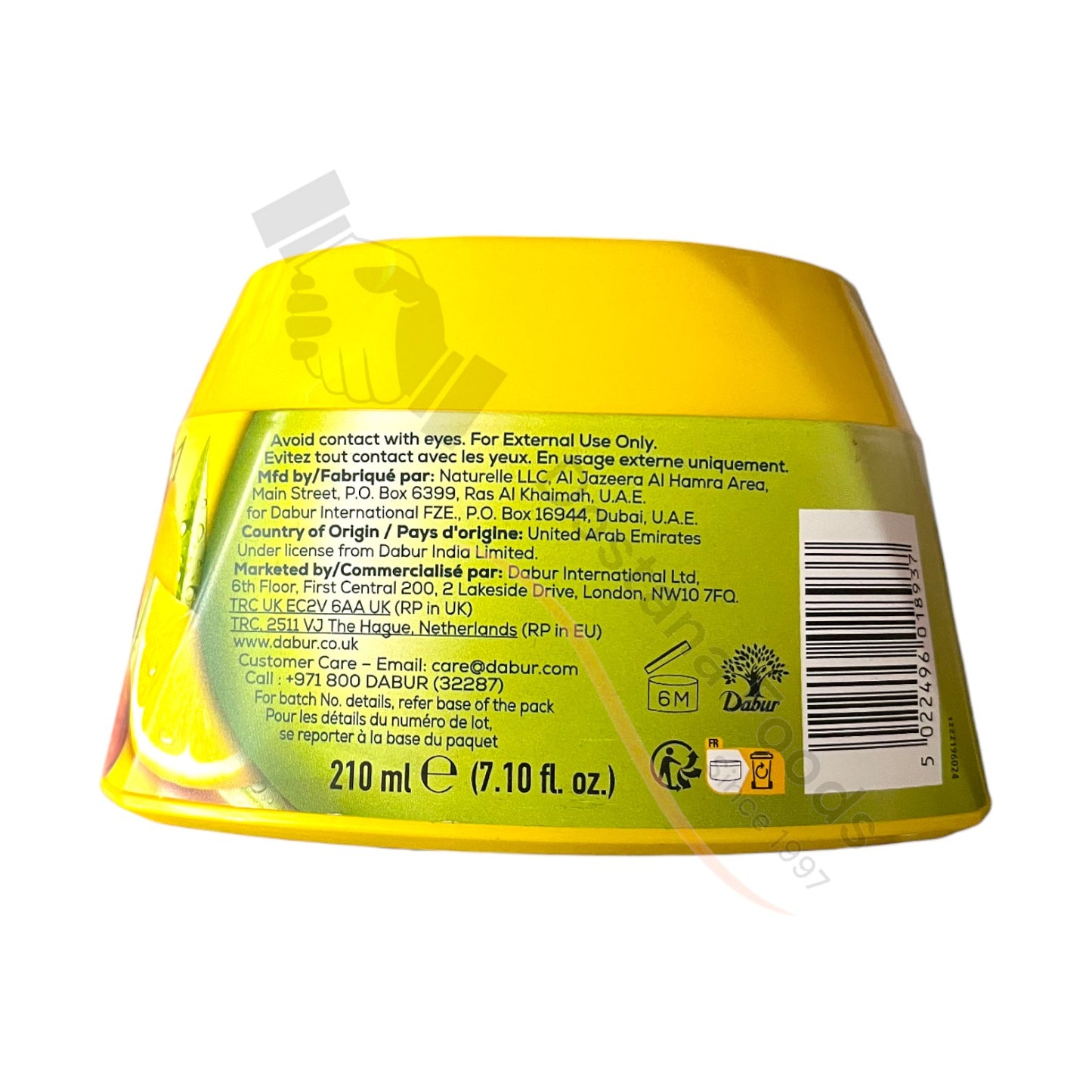 Hair Cream Lemon Tea Tree Almond