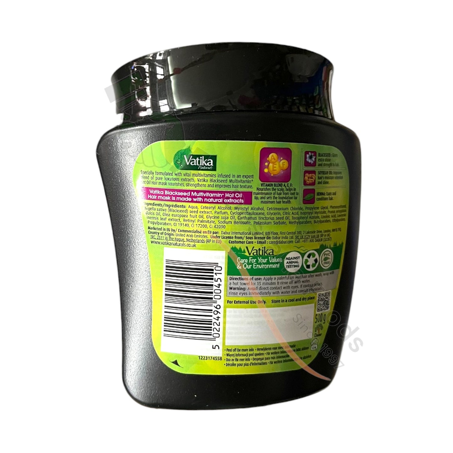 Multivitamin Hot Oil Hair Mask Blackseed