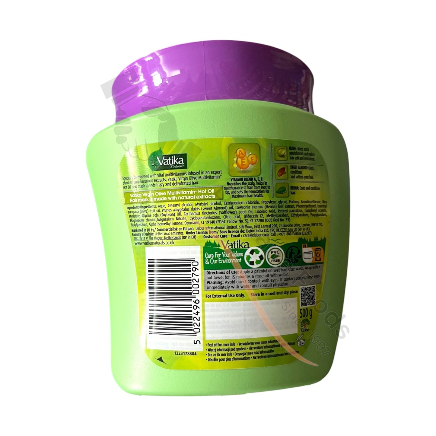 Multivitamin Hot Oil Hair Mask Virgin Olive