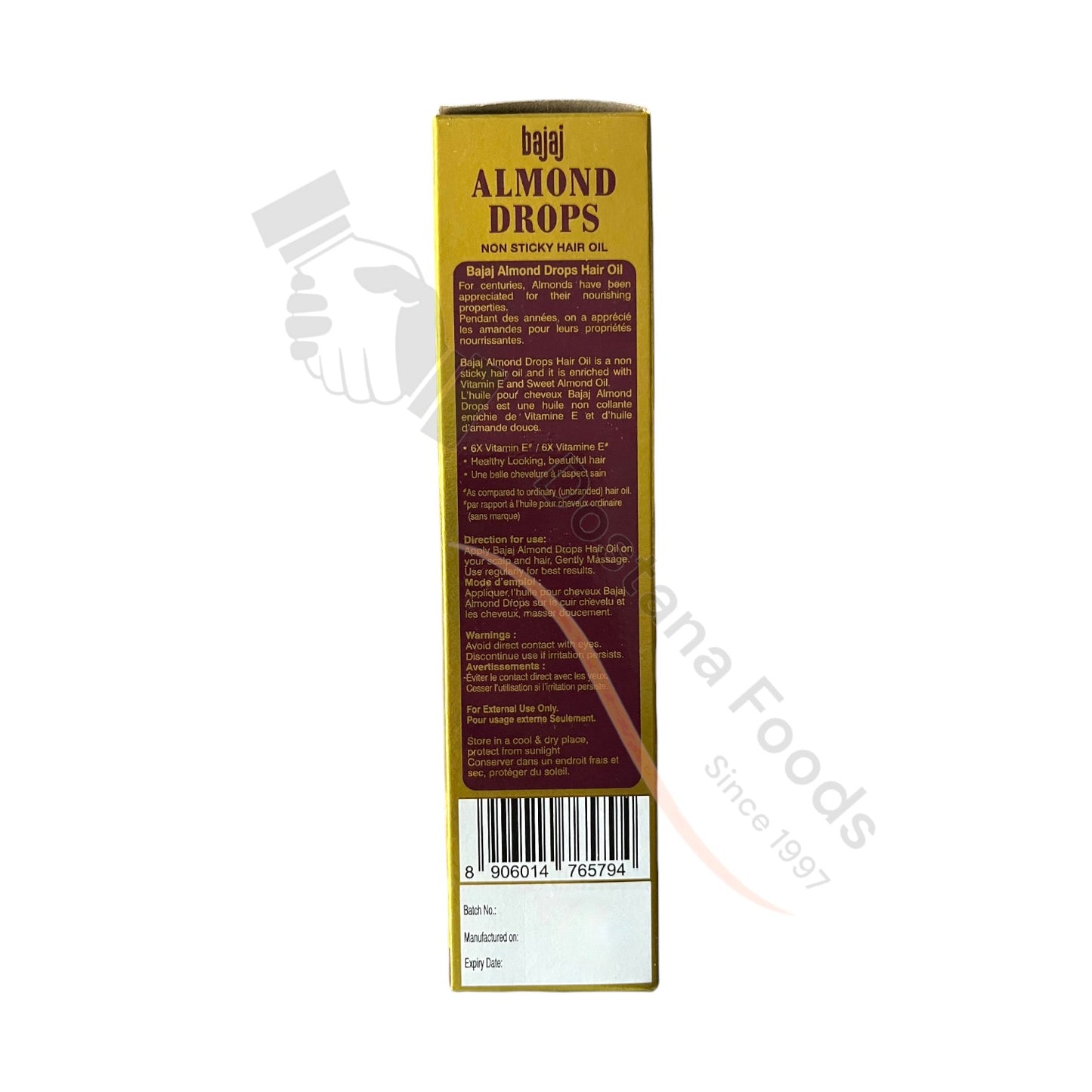 Almond Drops Non Sticky Hair Oil