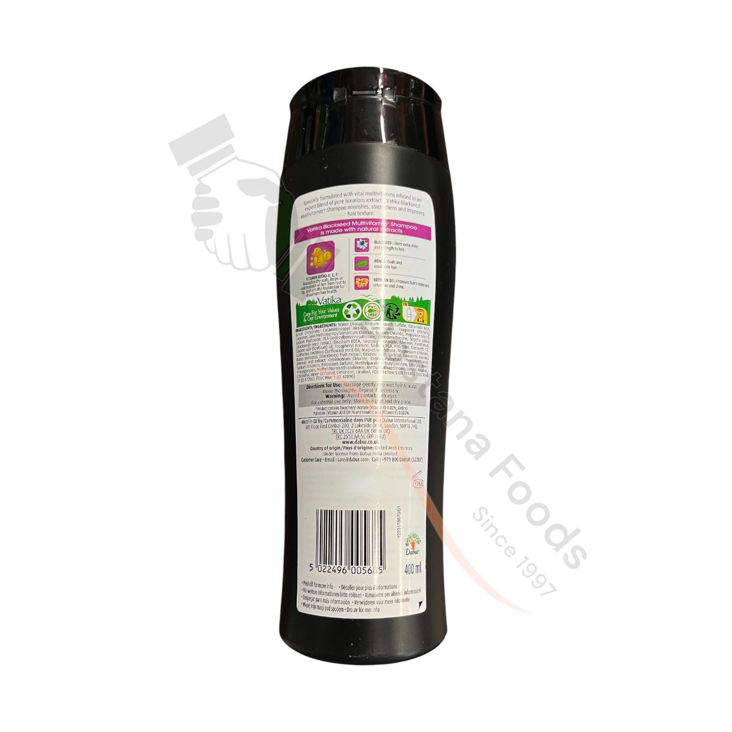 Multivitamin Shampoo Blackseed Kalonji