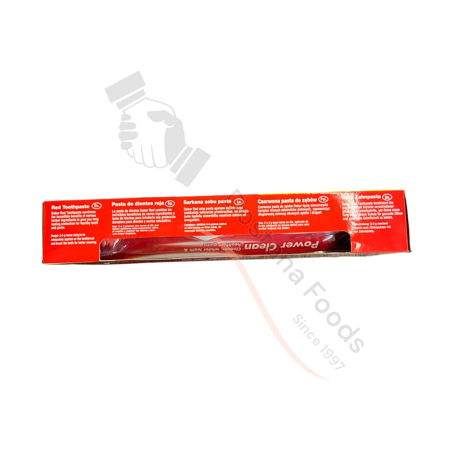 Red Toothpaste
