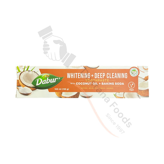 Whitening + Deep Cleaning Toothpaste Coconut Oil + Baking Soda