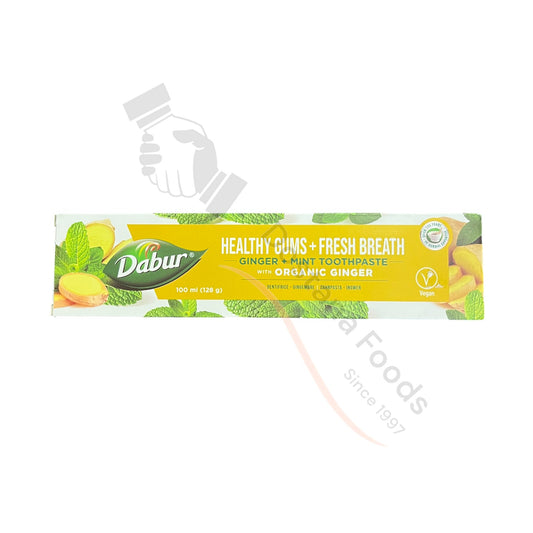 Toothpaste Healthy Gums + Fresh Breath Ginger + Mint Toothpaste
