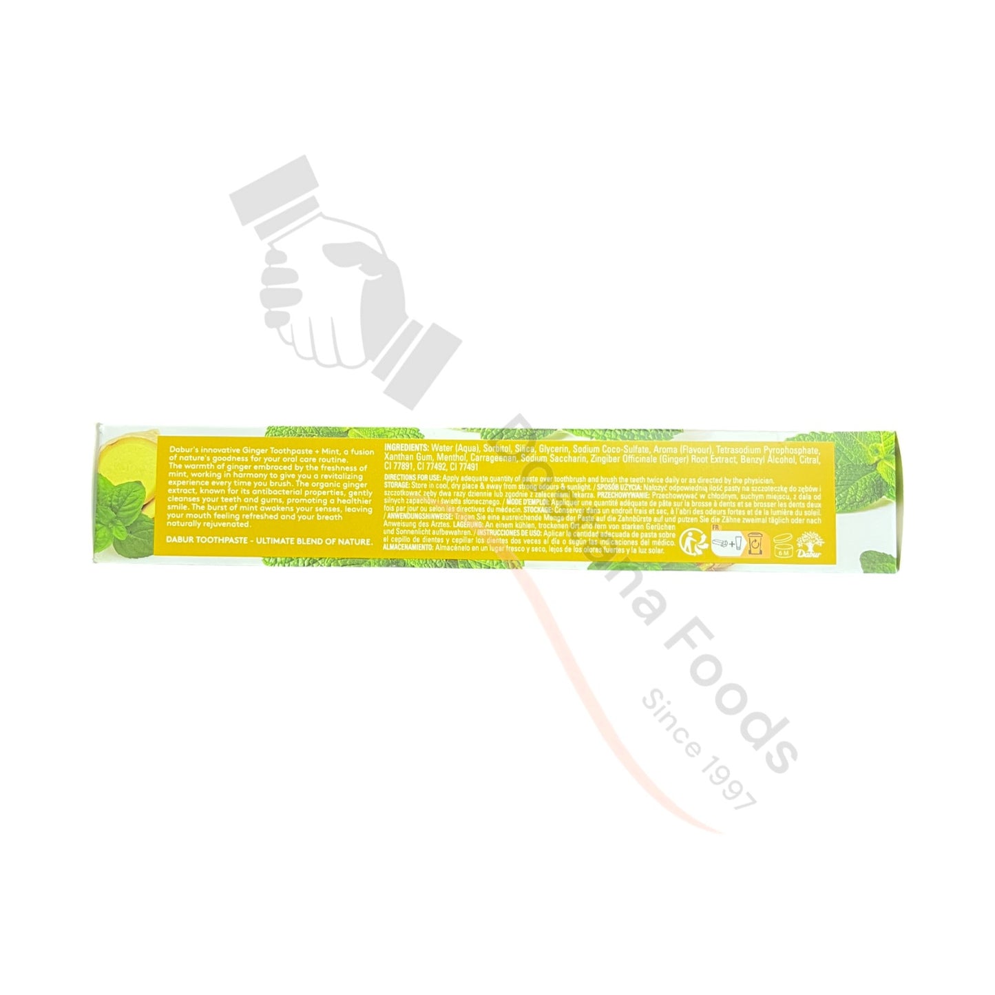 Toothpaste Healthy Gums + Fresh Breath Ginger + Mint Toothpaste