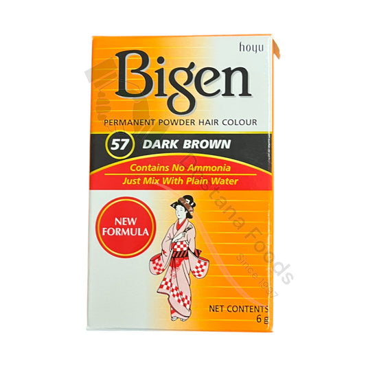 Permanent Powder Hair Colour Dark Brown Nr. 57