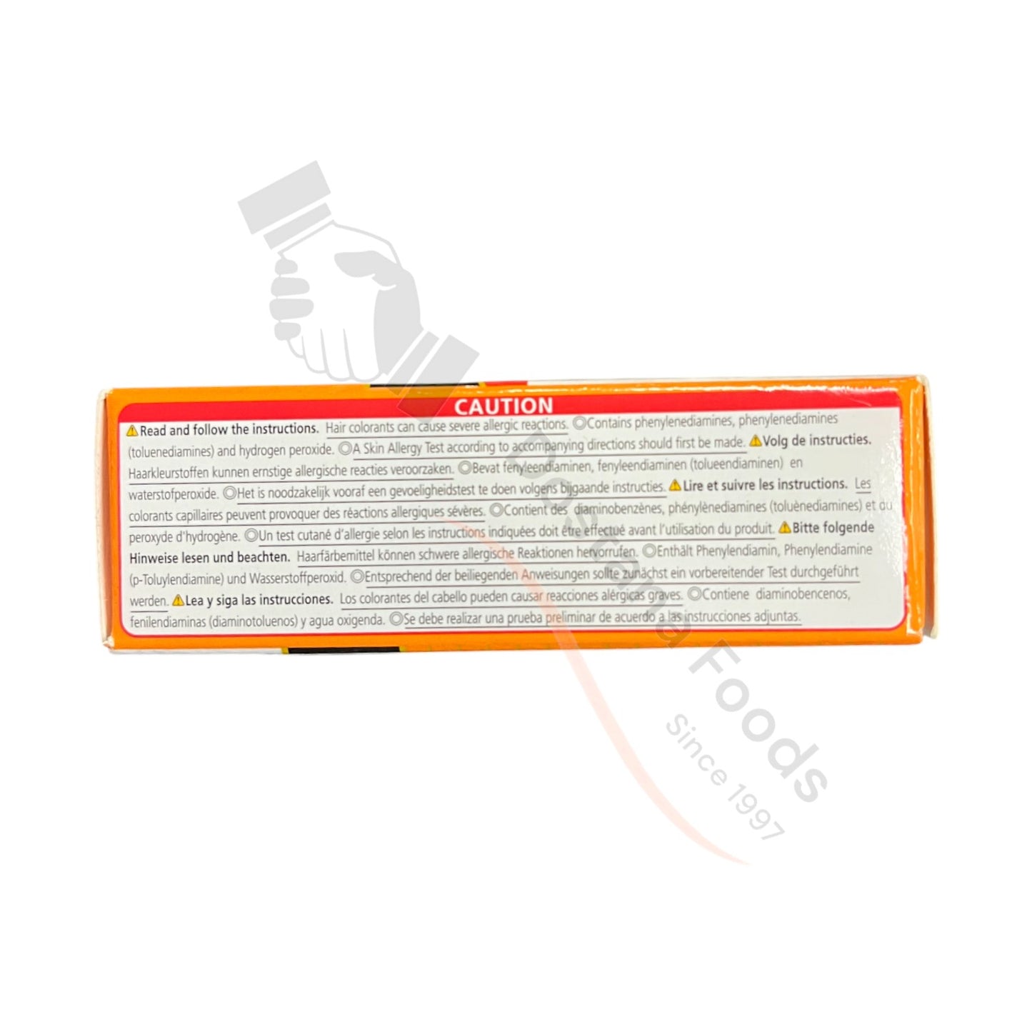 Permanent Powder Hair Colour Black Brown Nr. 58