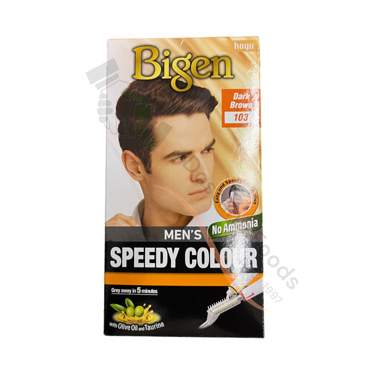 Mens Speedy Hair Colour Dark Brown Nr. 103