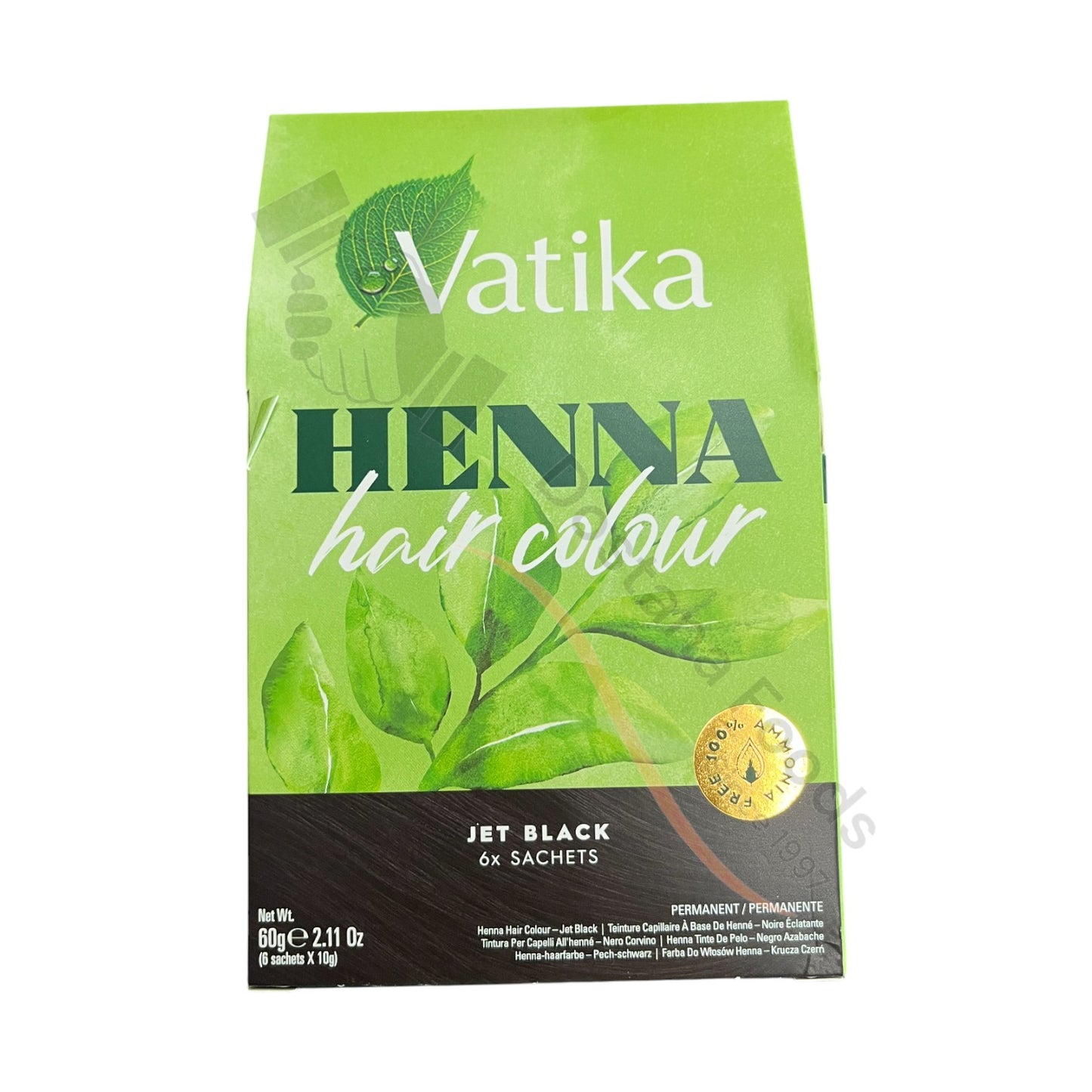 Henna Hair Colour Jet Black