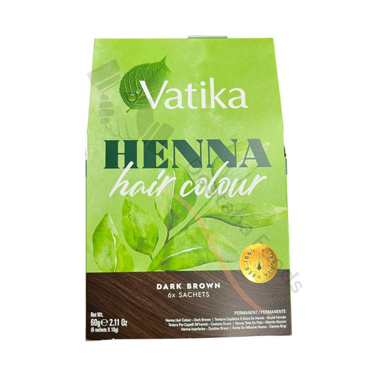 Henna Hair Colour Dark Brown