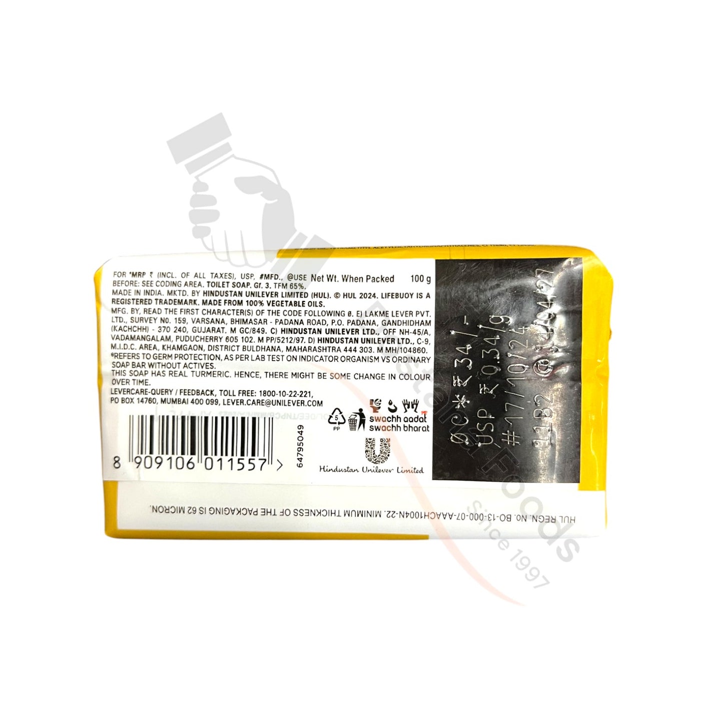 Scrub Soap Almond + Turmeric