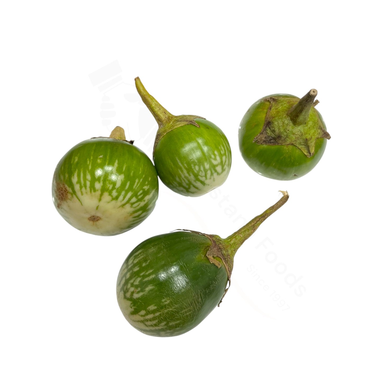 Fresh Hara Baingan – Kleine grüne Aubergine - Eggplants