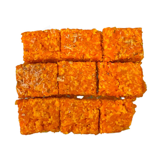 Gajar Ka Halwa Barfi – Carrot Milk Fudge