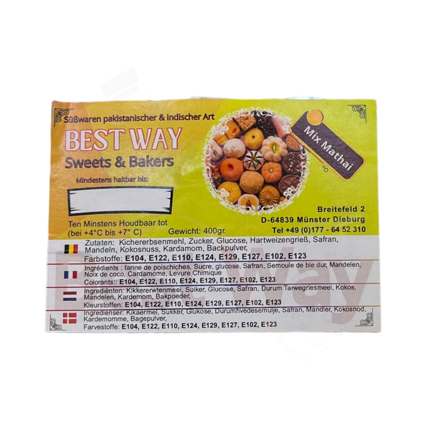 Mix Mithai – Assorted Indian Sweets