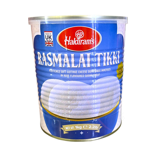 Rasmalai Tikki canned – Cottage Cheese Patties in Sweetened Milk