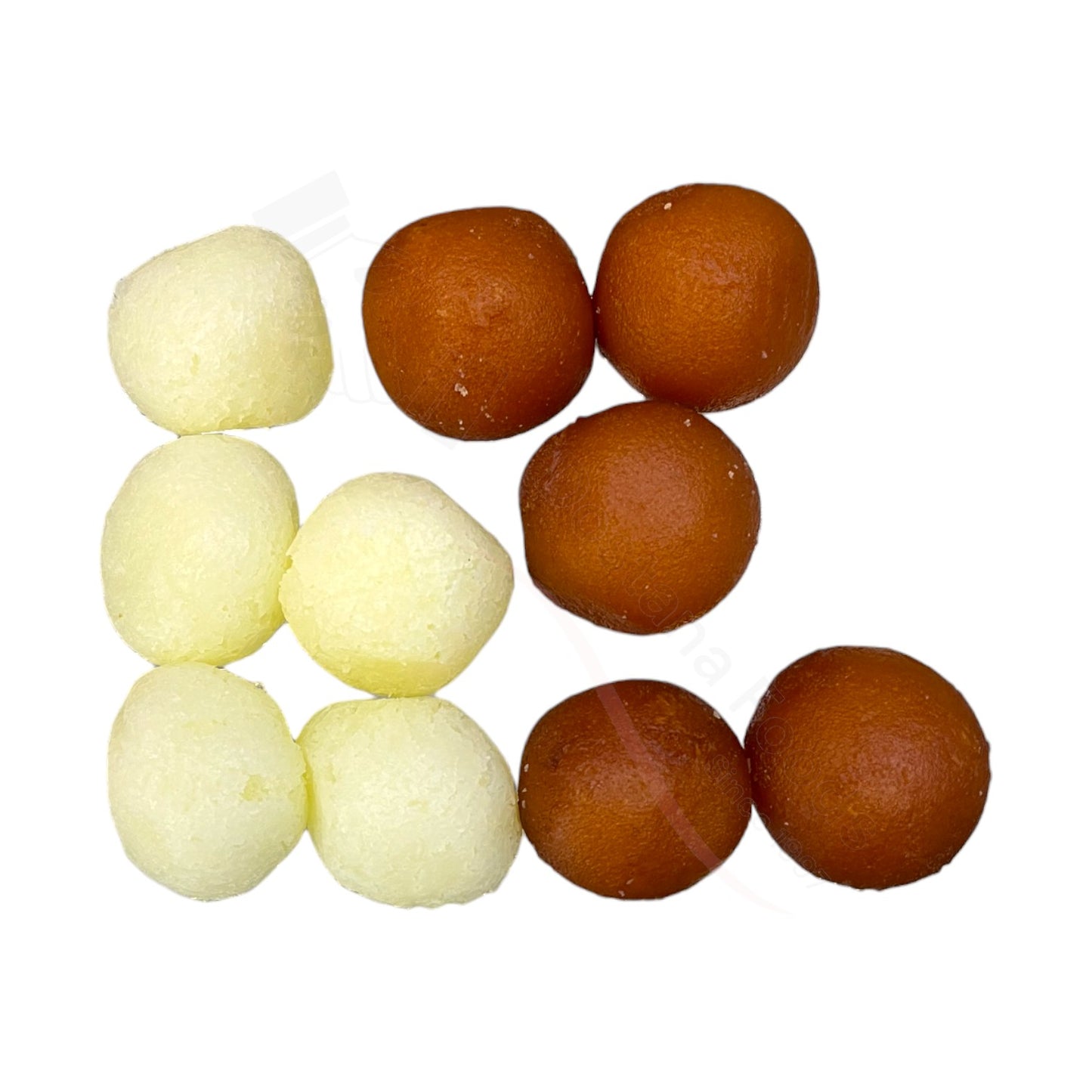 Mixed Rasgulla & Gulab Jamun – Syrup Sweet Combo