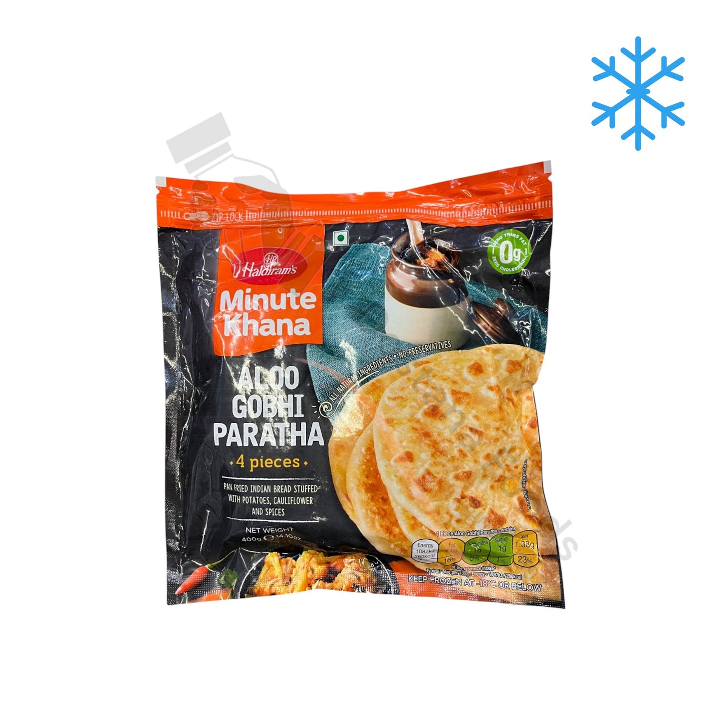 Frozen Aloo Gobhi Paratha