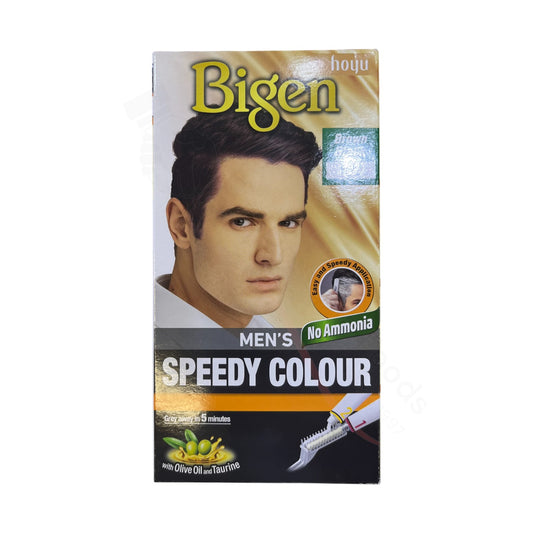 Mens Speedy Hair Colour Brown Black Nr. 102