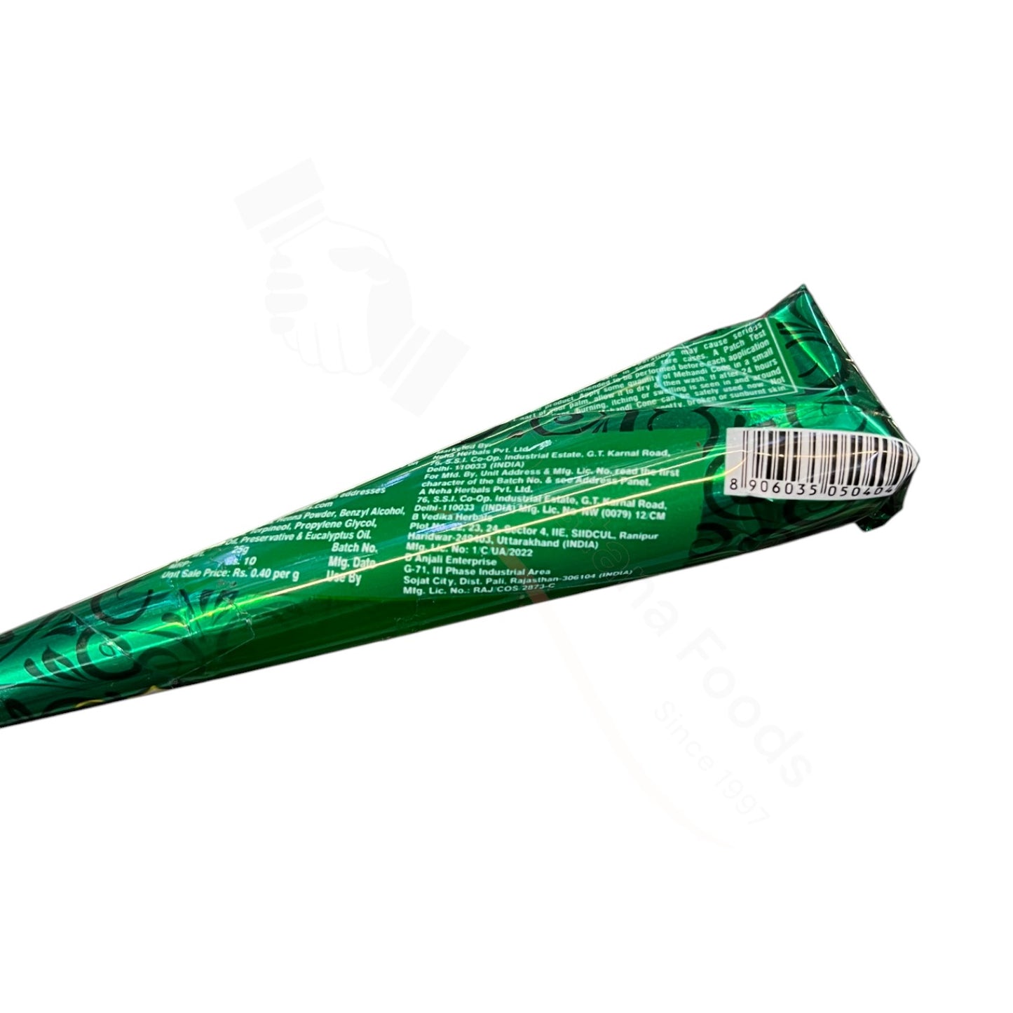 100% Pure Mehandi Tube - Henna - Mehndi