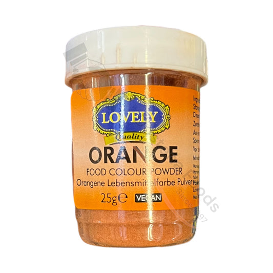 Lebensmittelfarbe Pulver Orange