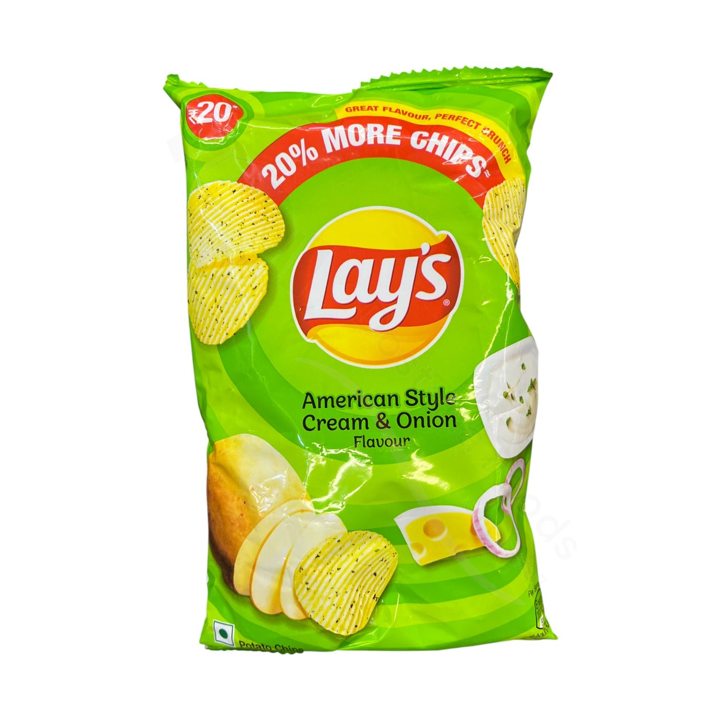 Lays American Cream & Onion Chips