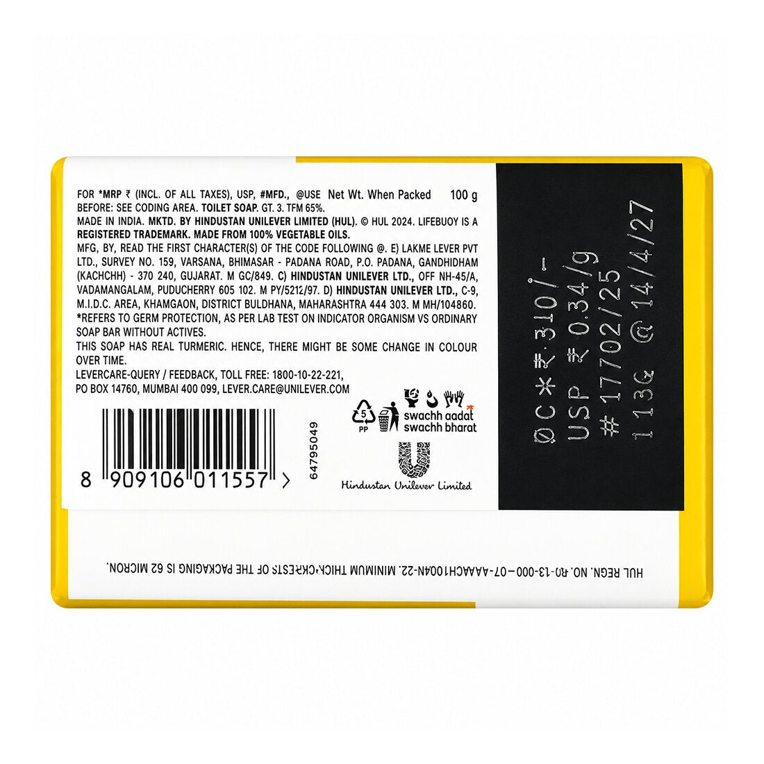 Scrub Soap Almond + Turmeric