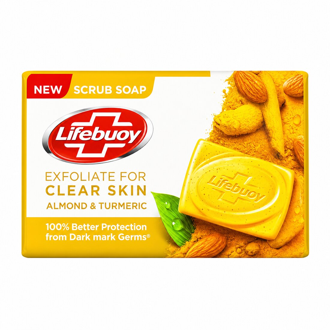 Scrub Soap Almond + Turmeric