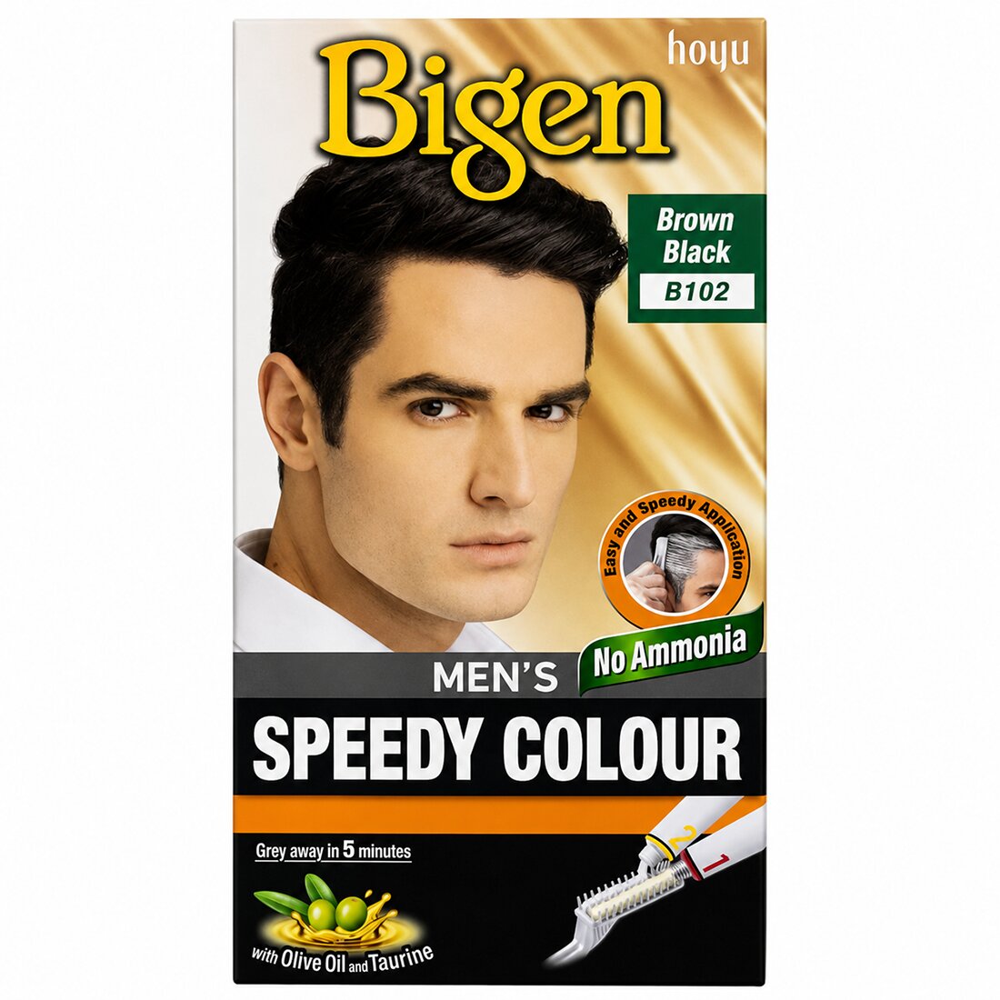 Men's Speedy Hair Colour Brown Black Online in Germany