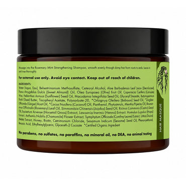 Rosemary Mint Strengthening Hair Masque