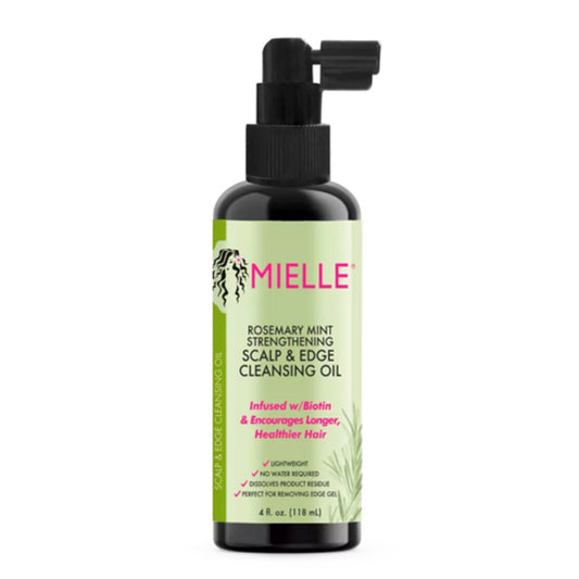 Rosemary Mint Strengthening Scalp + Edge Cleansing Oil