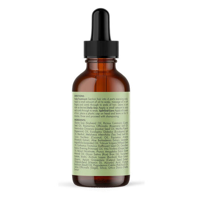 Rosemary Mint Scalp + Hair Strengthening Oil