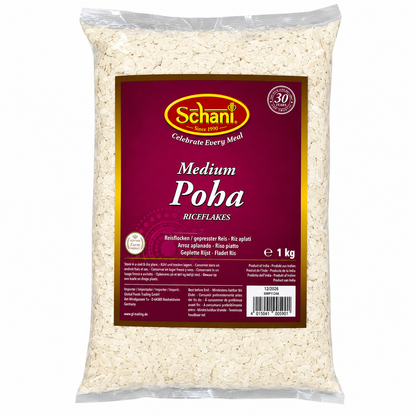Rice Flakes White - Poha Medium