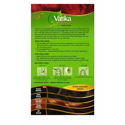 Henna Hair Colour Burgundy (Red)
