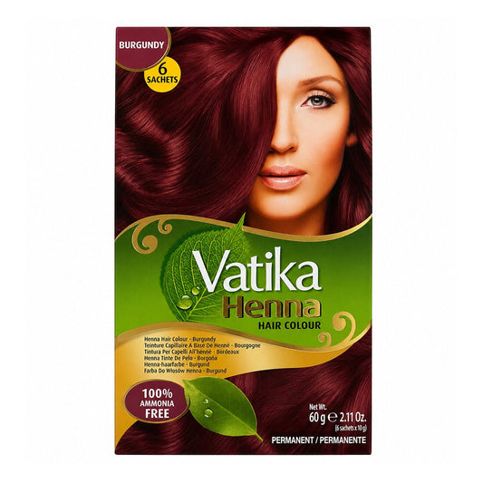 Henna Hair Colour Burgundy (Red)