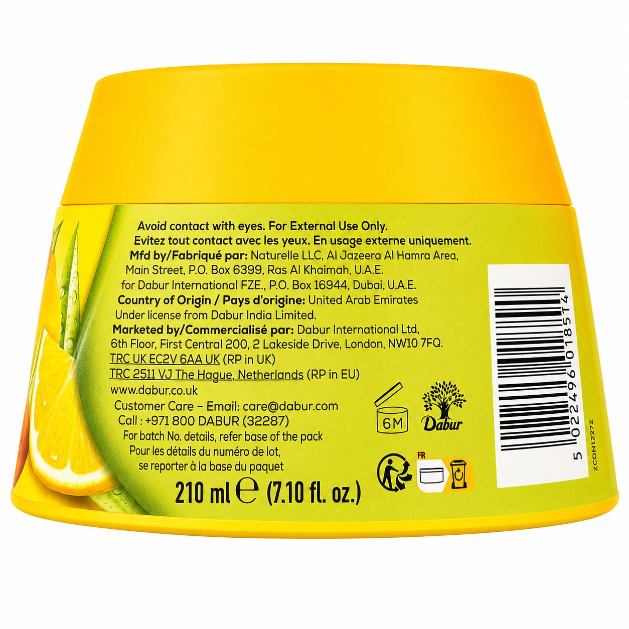 Hair Cream Lemon Tea Tree Almond