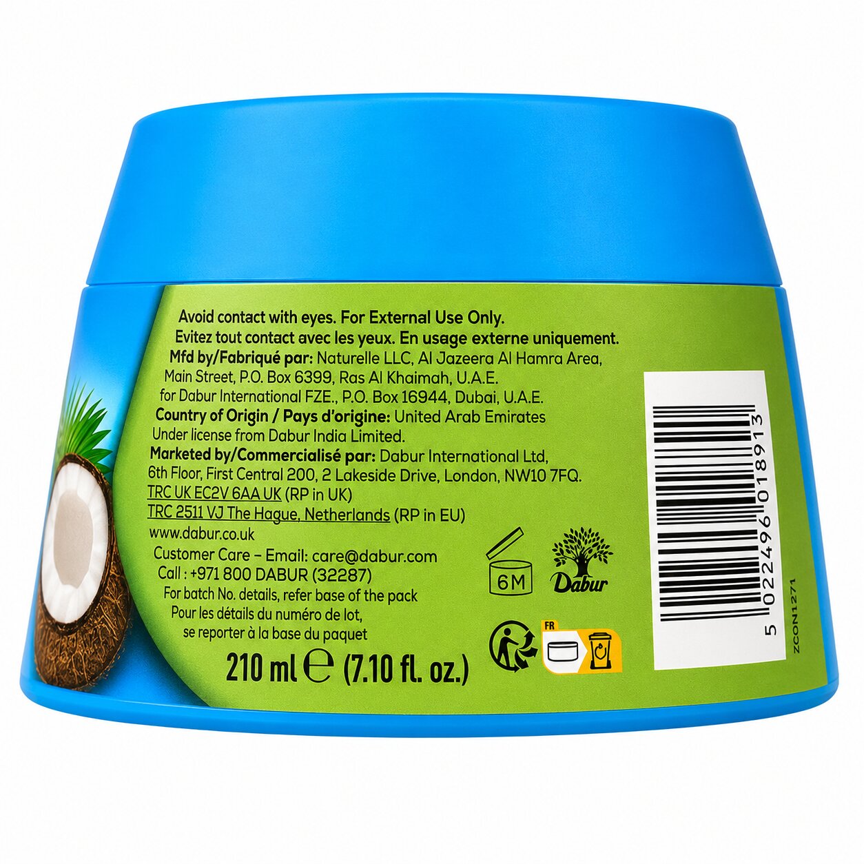 Hair Cream Coconut Henna Almond