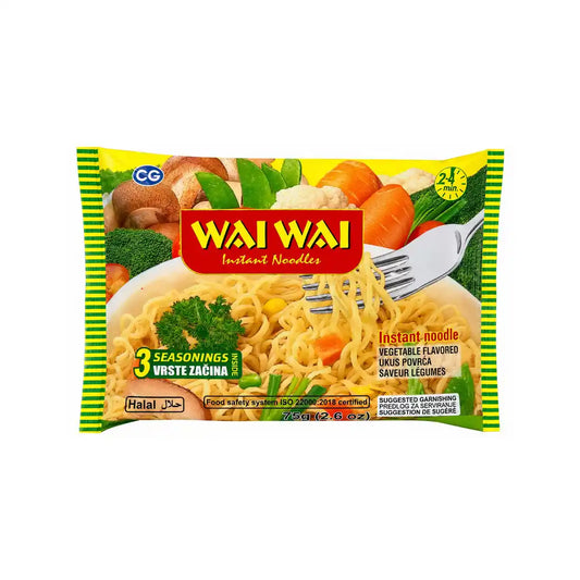 Wai Wai Vegetarian Instant Noodles