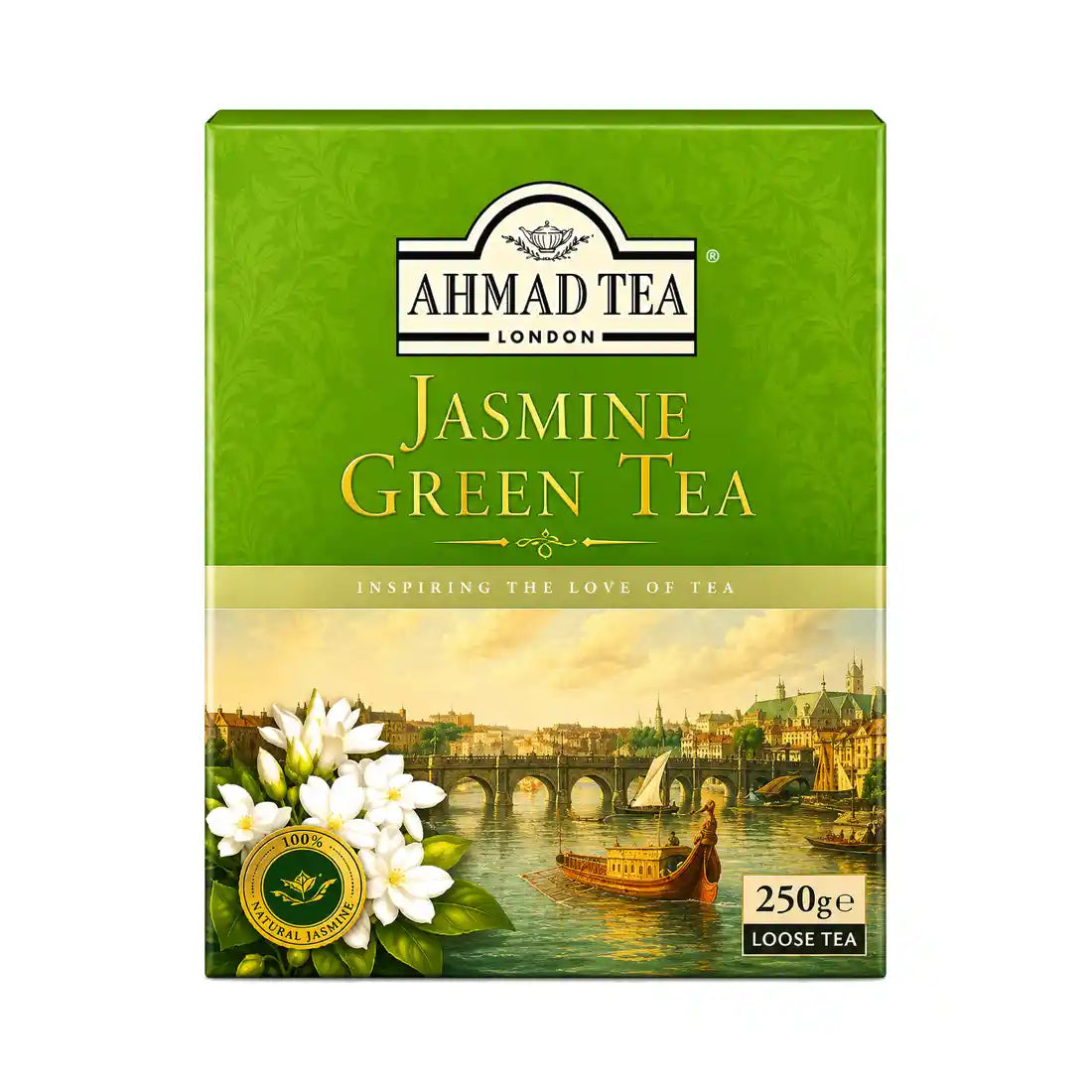 Ahmad Jasmine Green Tea Bags – Gulab Ki Hari Chai