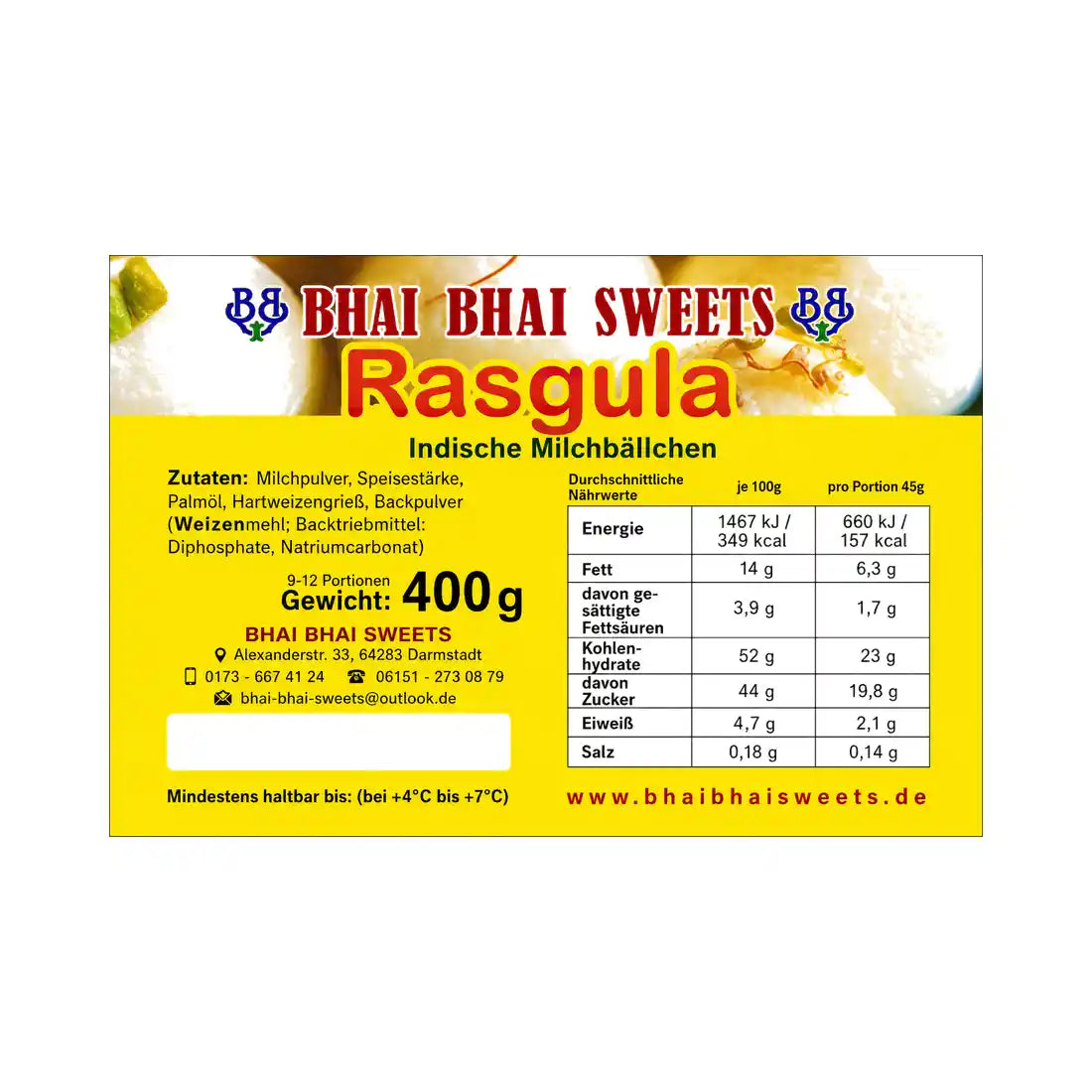 Rasgulla – Soft Cottage Cheese Balls in Syrup