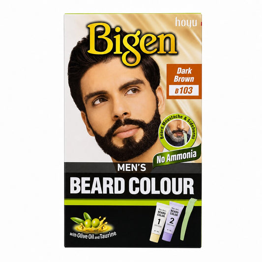 Mens Beard Colour Dark Brown N. B103