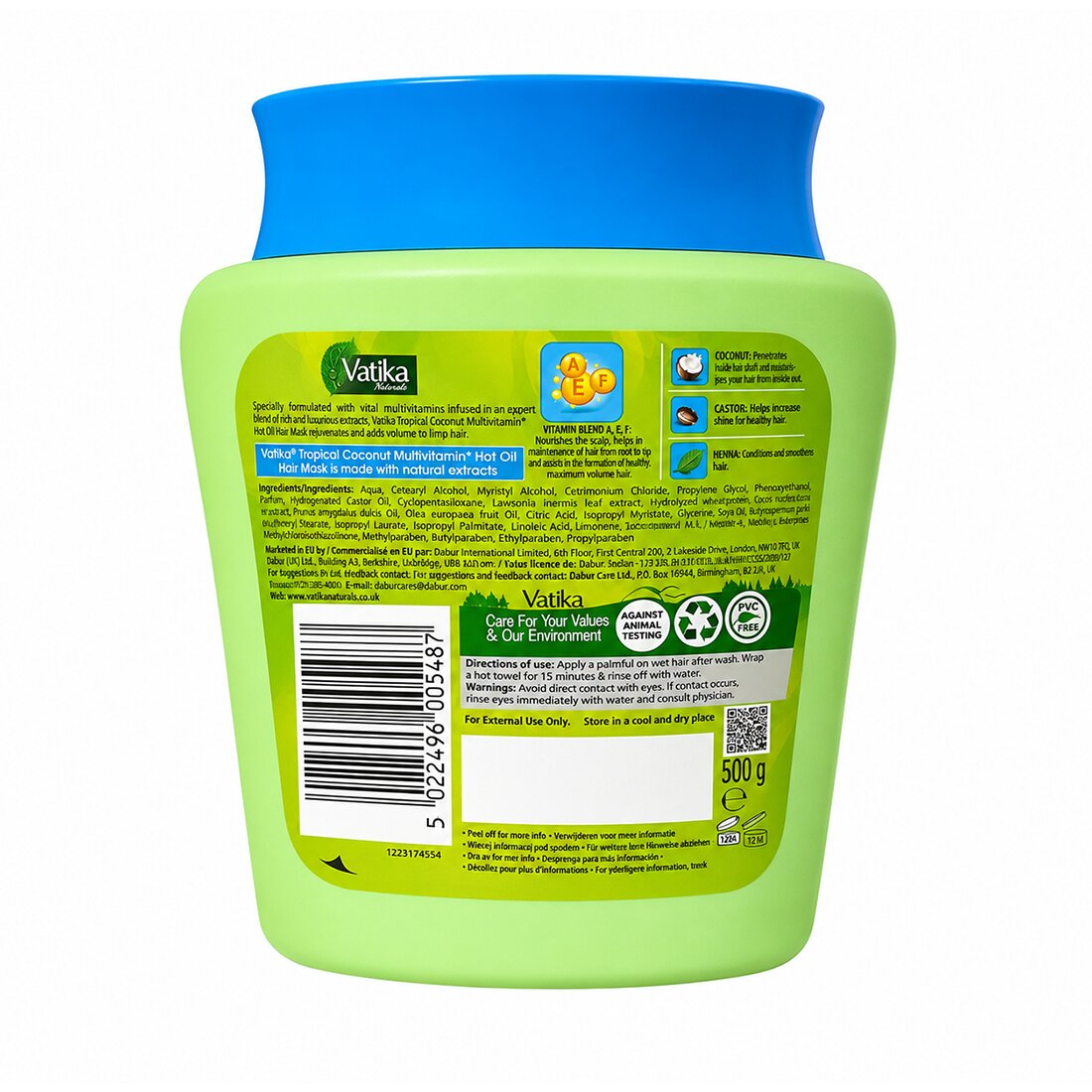 Multivitamin Hot Oil Hair Mask Tropical Coconut