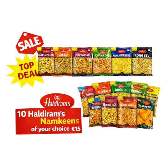 Haldiram´s Combo Deal 10 Namkeens