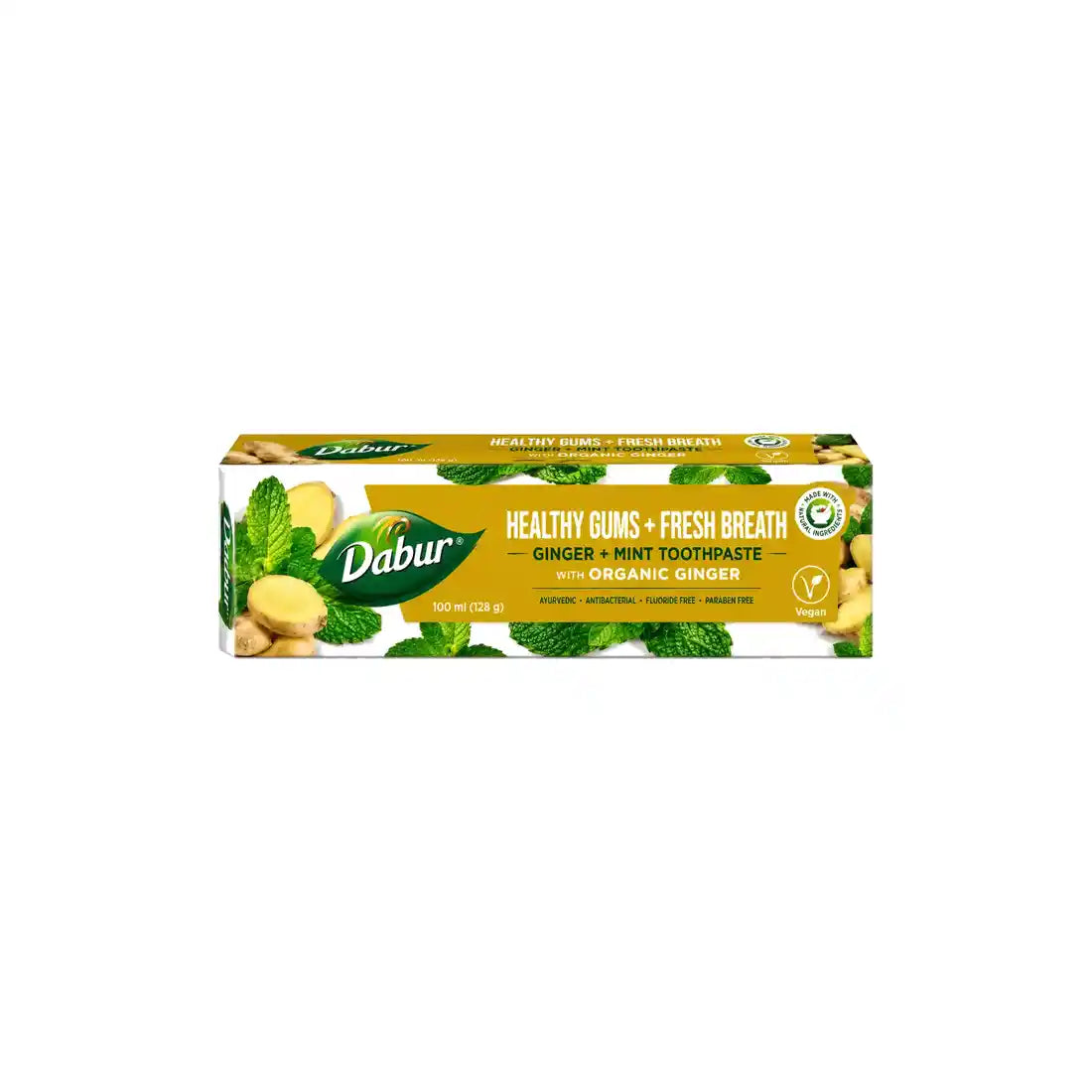 Toothpaste Healthy Gums + Fresh Breath Ginger + Mint Toothpaste