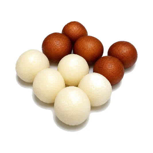 Mixed Rasgulla & Gulab Jamun – Syrup Sweet Combo
