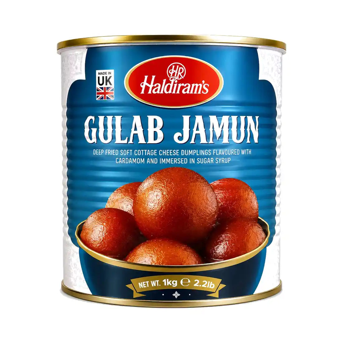 Gulab Jamun canned – Milk Dumplings in Sugar Syrup
