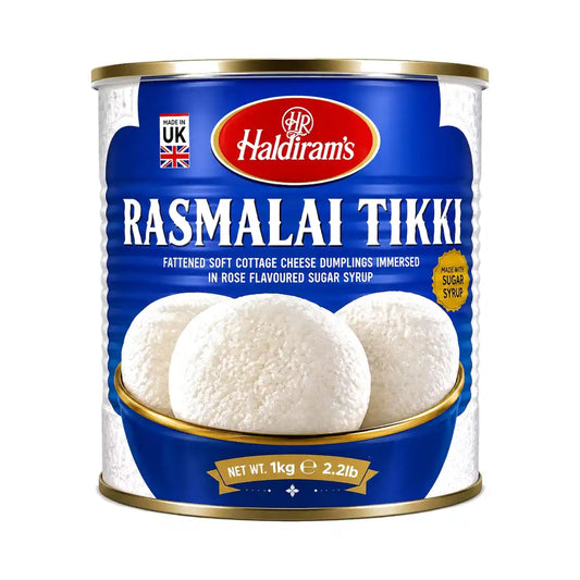 Rasmalai Tikki canned – Cottage Cheese Patties in Sweetened Milk