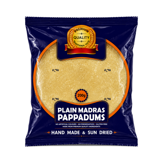 Annam Plain Madras Pappadums
