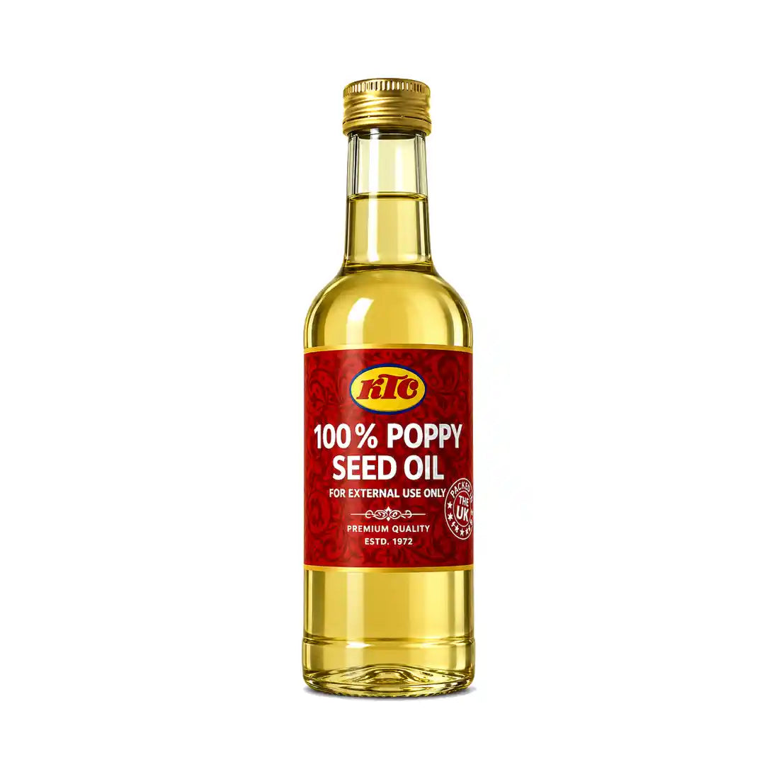 100 % Poppy Seed Oil